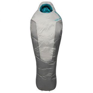 Спальный мешок женский Rab Solar Ultra 3 Wmns Regular, (-13&deg;C), 170 см - Left Zip, Dark Pewter (QSS-02-DPW-REG-LZ)