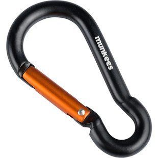 Карабін Munkees Pear 8 мм x 80 мм, Black (6932057832386)
