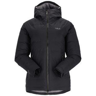 Жіночий зимовий пуховик з мембраною Rab Valiance Jacket Wmns, Black, 10 (RB QDB-50-BLK-10)