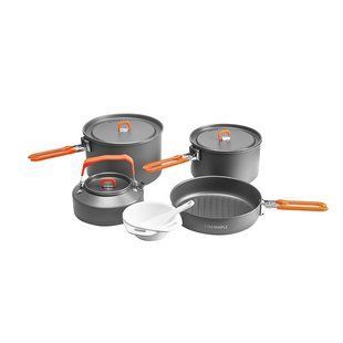 Набір посуду для 4-5 чоловік Fire Maple Feast 4, Orange (Feast 4R)
