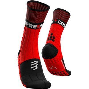 Шкарпетки Compressport Pro Racing Socks Winter Trail 2021_FW, Red/Black, T3 (XU00011S 301 0T3)
