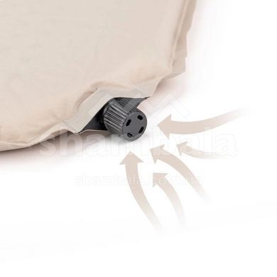 Самонадувающийся коврик двухместный Naturehike NH20DZ002, 196х130х6см, Beige (6927595795255)
