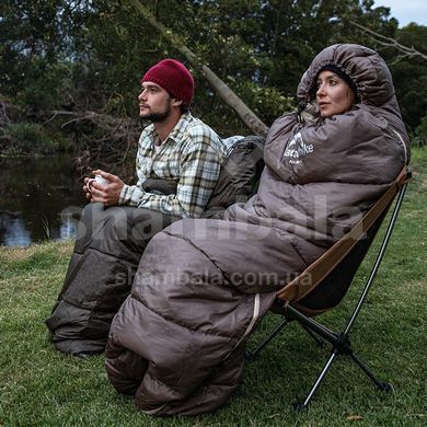 Спальний мішок Naturehike U250S NH20MSD07 (0/-3&deg;С), 190 см - Left Zip, Brown (2000999789076)