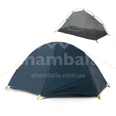 Намет одномісний з футпринтом Naturehike Cycling&nbsp;1&nbsp;NH18A095-D, Dark Blue, 210T (6927595737743)