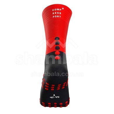 Шкарпетки Compressport Mid Compression Socks 2019 Run, Black/Red, T1 (MDS-R-99RD-T1)