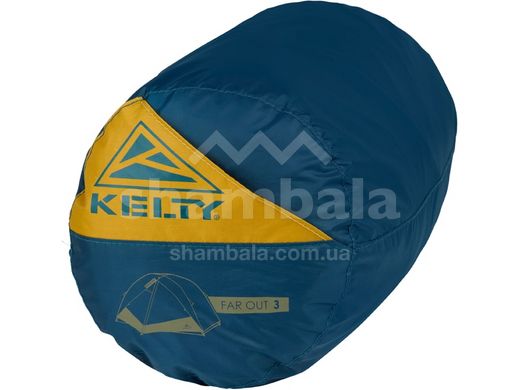 Палатка трехместная Kelty Far Out 3 w/Footprint, Yellow (40835322)