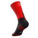 Шкарпетки Compressport Mid Compression Socks 2019 Run, Black/Red, T1 (MDS-R-99RD-T1)