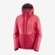Горнолыжная женская теплая мембранная куртка Salomon Stormrace Jacket, S - Garnet Rose/Rio Red (SLM STORMRCW,C12083-S)