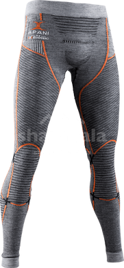 Термоштани чоловічі X-Bionic Apani 4.0 Merino Pants Men, Black / Grey / Orange, S (XB AP-WP05W19M.B080-S)