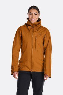 Мембранна куртка жіноча Rab Latok Mountain GTX Jacket Wmns, Marmalade, 10 (QWH-25-MAM-10)
