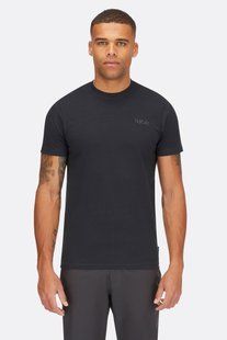 Футболка чоловіча Rab Basecamp Logo Tee, Beluga, S (QCC-04-BEL-SML)