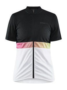 Джерсі жіноче Craft CORE Endur Jersey Woman, Black/White, XL (1910561)