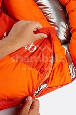 Спальний мішок Rab Andes Infinium 800 Regular, (-23&deg;C), 195 см - Left Zip, Atomic (QSM-86-ATO-REG-LZ)