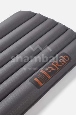 Килимок надувний Rab Stratosphere 5.5, 196x64x8см, Graphene (RB QMA-03-GRH-LNG-WDE)