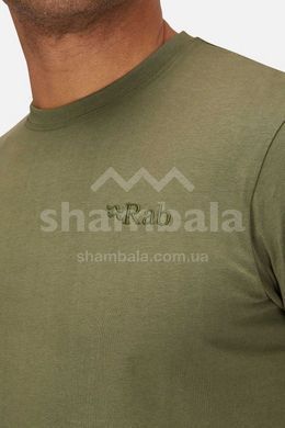 Футболка чоловіча Rab Basecamp Logo Tee, Beluga, S (QCC-04-BEL-SML)