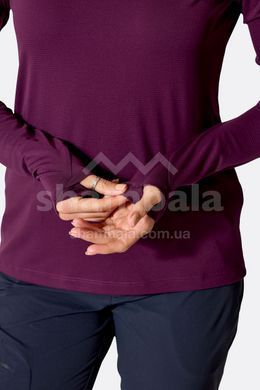 Футболка з довгим рукавом жіноча Rab Force LS Tee Wmns, Bluebird, S (RB QCC-23-BBD-10)