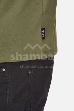 Футболка чоловіча Rab Basecamp Logo Tee, Beluga, S (QCC-04-BEL-SML)