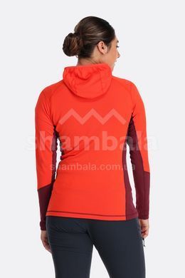 Жіноча флісова кофта Rab Conduit Hoody Wmns, Beluga, 8 (QBL-43-BEL-08)