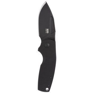 Нож складной SOG Stout SJ, Blackout (SOG 16-03-02-57)