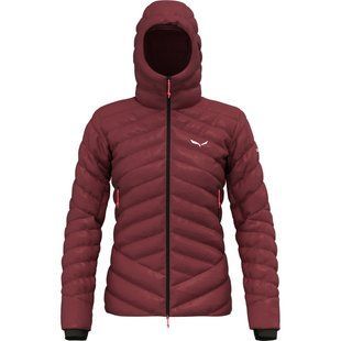 Женский зимний пуховик для альпинизма Salewa Ortles MED 3 RDS DWN Jacket W, Red syrah, 40/34 (28719/1571 40/34)
