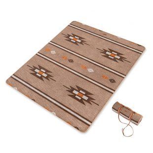 Одеяло Naturehike Geometric Pattern Wool NH20FS036, 150x200 см, Brown (6927595761328)