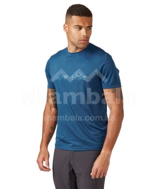 Футболка мужская Rab Mantle Tessalate Tee, Nightfall Blue, XL (RB QBL-57-XL)