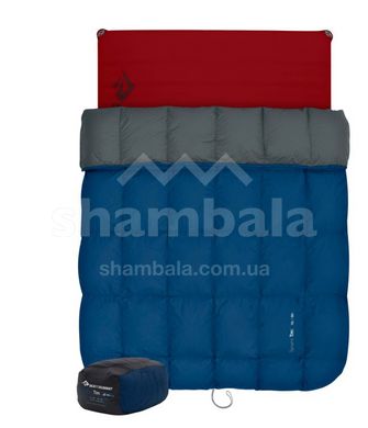 Спальник-квітт Tanami TmI Comforter від Sea To Summit, (10/4°C), 183 см, Denim Blue, Queen (STS ATM1-Q)
