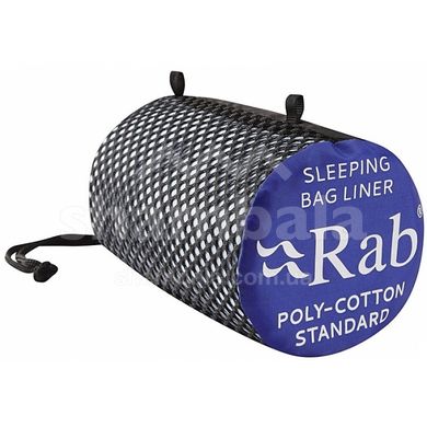 Вкладыш в спальник Rab Poly Cotton Sleeping Bag Liner, SLATE (821468509160)
