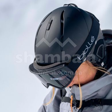 Маска горнолыжная Bolle Bedrock, Black Matte, O/S (BL BG007012)
