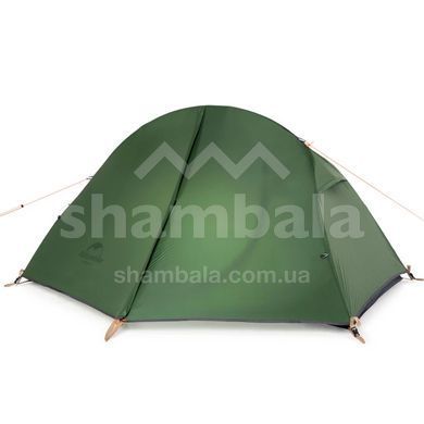 Намет одномісний з футпринтом Naturehike Cycling 1 NH18A095-D, Dark Green, 210T (6927595735671)