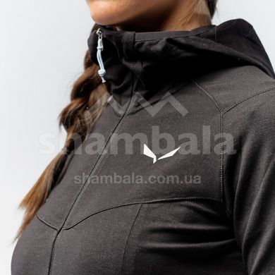 Женская флисовая кофта с рукавом реглан Salewa Light Micro Polarlite Full Zip Women's Hooded Jacket , Blue, 38/32 (278383866)