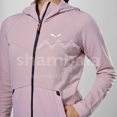 Женская куртка для трекинга Salewa Puez Merino Durastretch Hooded Jacket W, Pink Zephyr, 40/34 (28846/6590 40/34)
