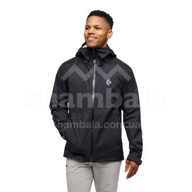 Куртка чоловіча Black Diamond M Fineline Stretch Shell, Black, L (BD 7450380002LRG1)