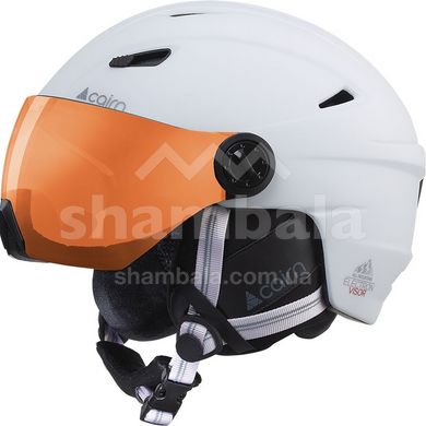 Шлем горнолыжный Cairn Electron Visor SPX2, mat white, 57-58 (0606070-01-57-58)