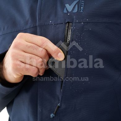 Мембранна чоловіча тепла куртка 3 в 1 для трекінгу Millet POBEDA II 3 IN 1 H, Teal Blue - р.XXL (3515729449452)