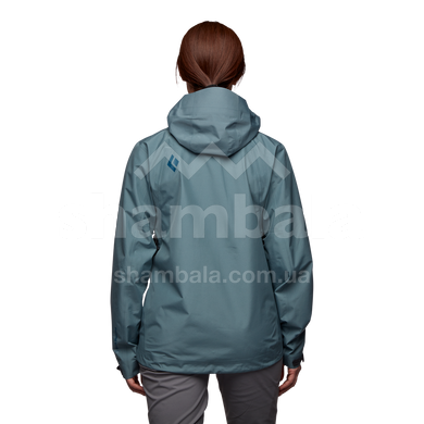 Мембранная женская куртка для трекинга Black Diamond Liquid Point Shell, XS - Alpine Lake (BD MA8A.3000-XS)