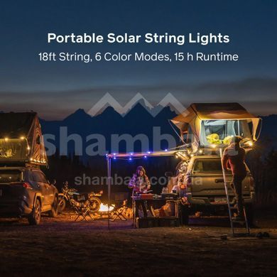 Набор фонарей для кемпинга Biolite Solar String 18'', Color, 100 люмен (BLT SSA0102)