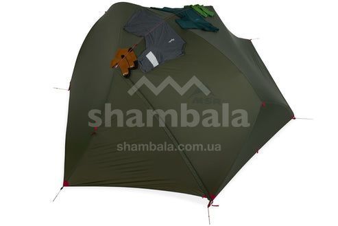 Палатка двухместная MSR Hubba Hubba Bikepack 2, Green (0040818137079)