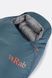 Спальный мешок Rab Alpine 800 Wmns Regular, (-16&deg;C), 170 см - Left Zip, Orion Blue/Citadel (QSD-76-OBC-REG-LZ)