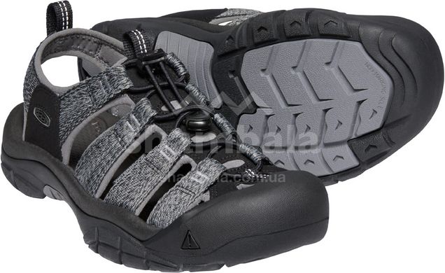 Сандалии мужские Keen Newport H2 M, Black/Steel Grey, 42.5 (0191190471104)