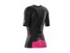 Женская футболка Compressport Triathlon Postural Aero SS Top W, Black, S (TSPTRIW-SS99-1S)
