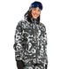 Гірськолижна жіноча тепла мембранна куртка Rehall Kiki W, blue snake, L (60354-3037-L) - 2023