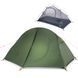 Намет одномісний з футпринтом Naturehike Cycling 1 NH18A095-D, Dark Green, 210T (6927595735671)