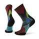 Шкарпетки чоловічі Smartwool Athlete Edition Run Mountain Print Crew, Multi Color, L (SW SW001163.150-L)