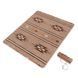 Ковдра Naturehike Geometric Pattern Wool NH20FS036, 150x200 см, Brown (6927595761328)