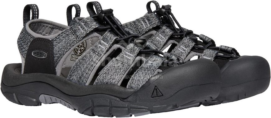 Сандалі чоловічі Keen Newport H2 M, Black/Steel Grey, 42.5 (0191190471104)