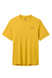 Футболка чоловіча Rab Force Tee, Dark Pollen, M (RB QCC-24-DPL-MED)