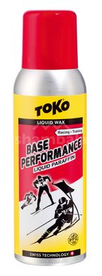 Рідкий парафін Toko Base Performance Liquid Paraffin, середньої жорсткості, сніг -4°C/повітря -2°C, Red (TK 5502045)