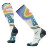 Носки мужские Smartwool Ski Zero Cushion Rainbow Trails Print OTC, Laguna/Blue, L (SW SW002619,.96-L)