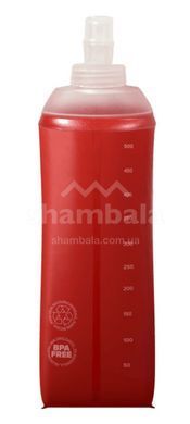 Фляга Compressport ErgoFlask 500mL 2025 + Tube, Red (7630279406253)